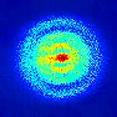 Quantum image of a real atom